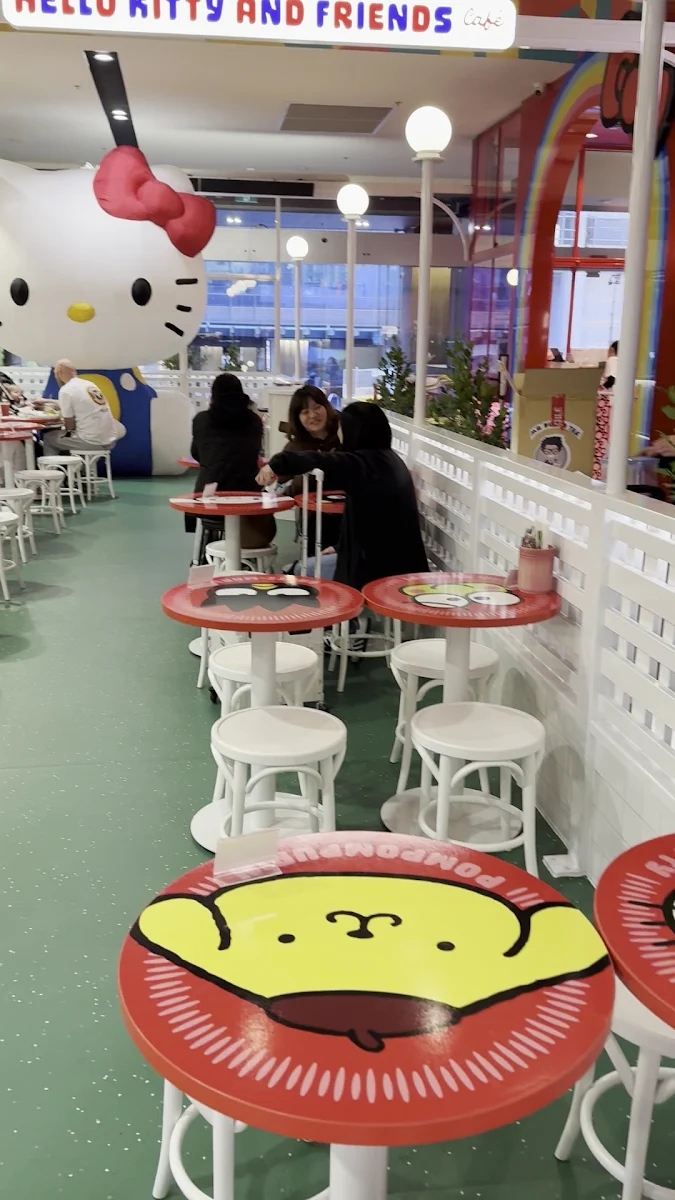 Vibe, Hello Kitty and Friends Cafe Melbourne Central