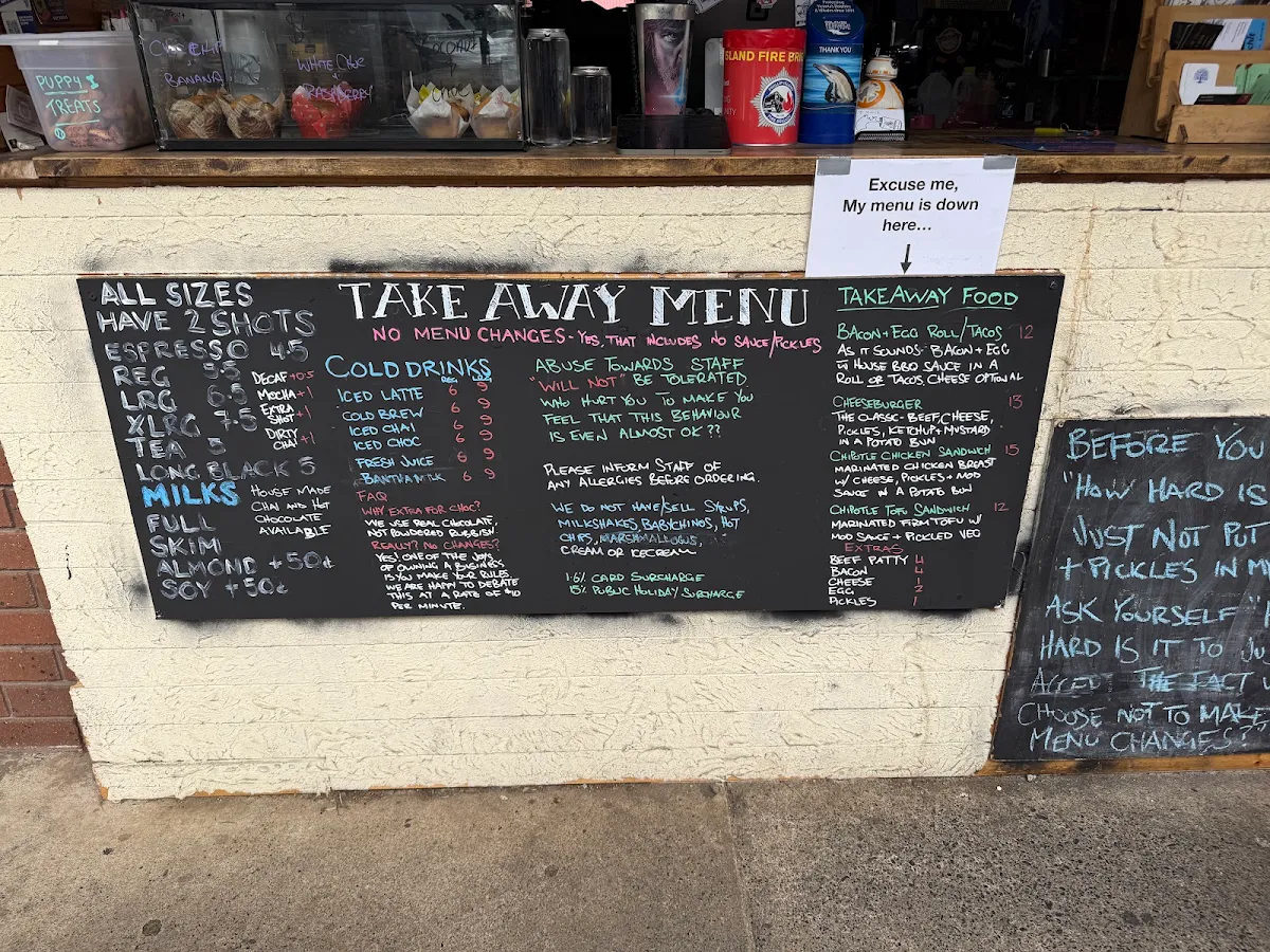 Menu, Mod Eisley Cantina