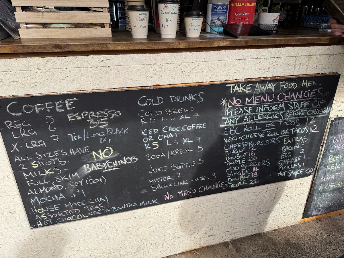 Menu, Mod Eisley Cantina
