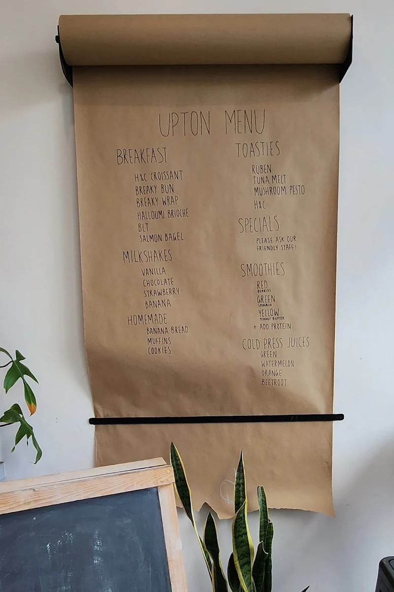 Menu, Upton Girl