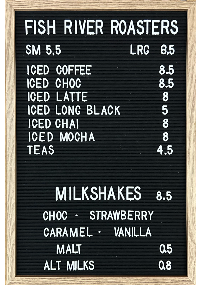 Menu, Miss Birdies