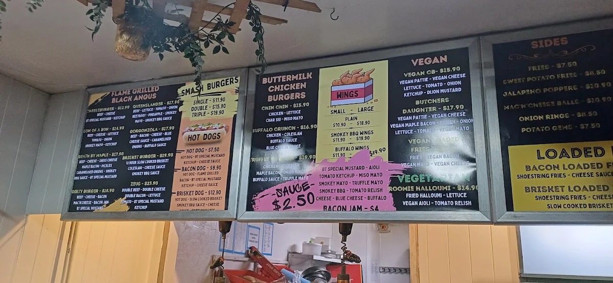 Menu, Burger Time 69
