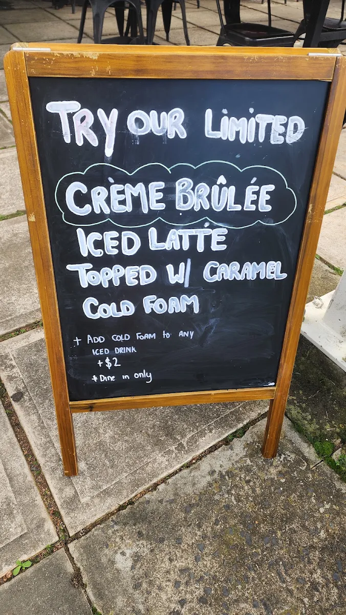 Menu, Therapy Coffee Roasters