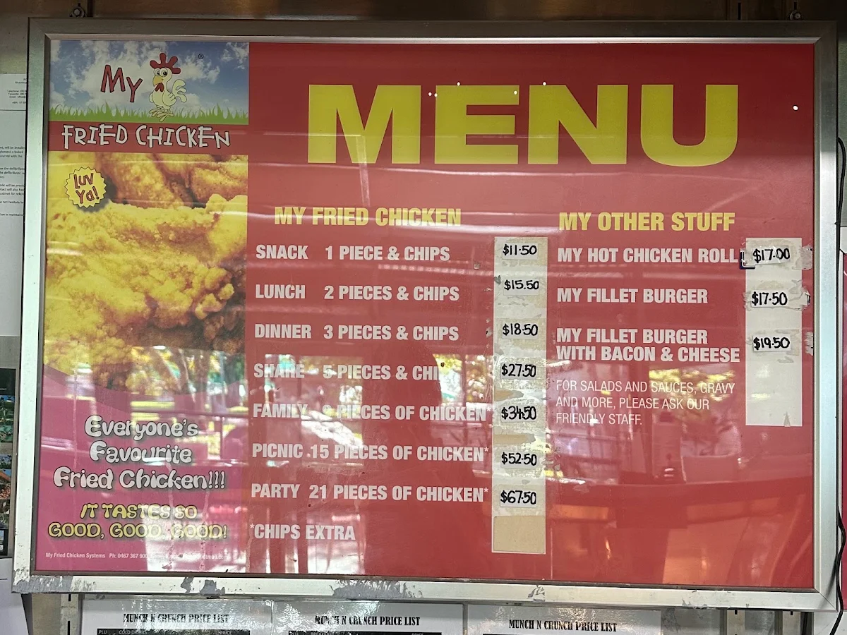 Menu, Munch & Crunch