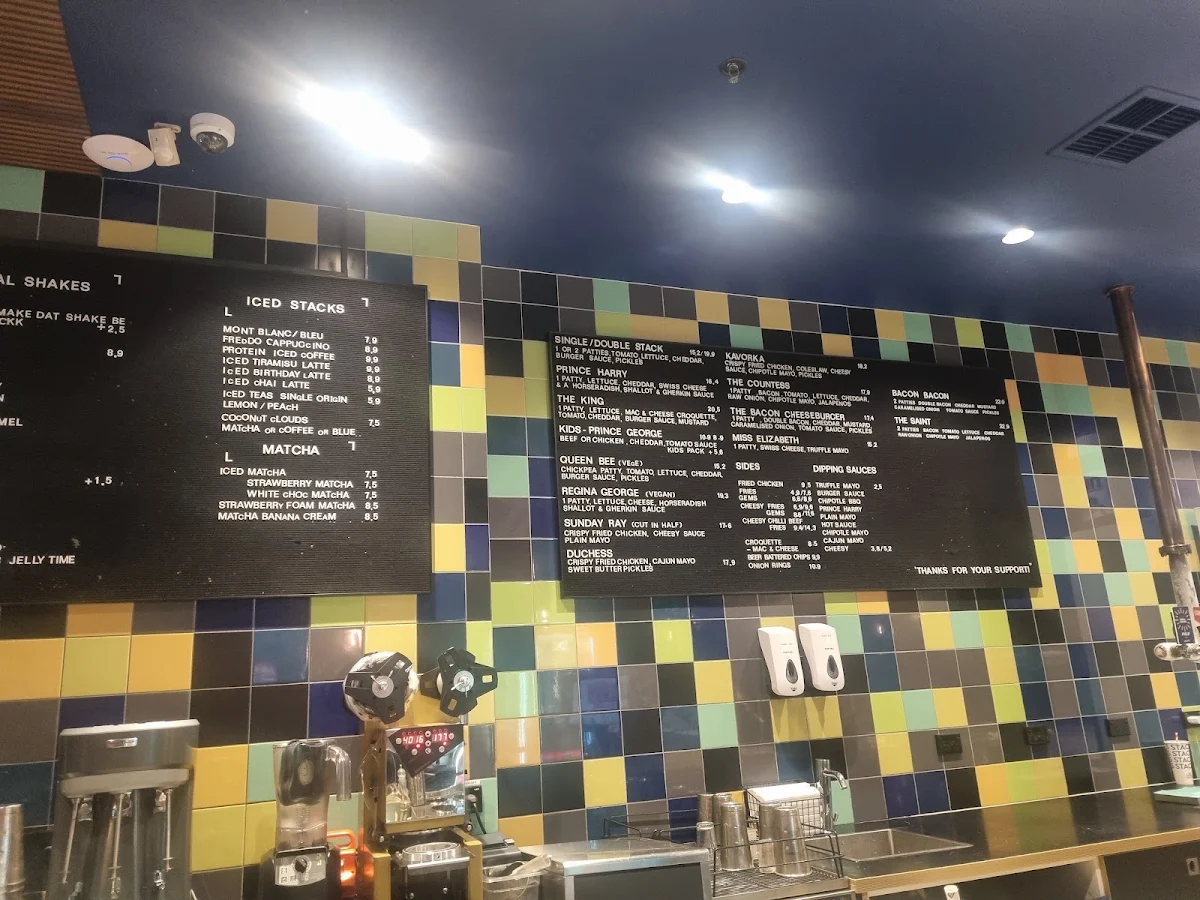 Menu, Royal Stacks Collins St.