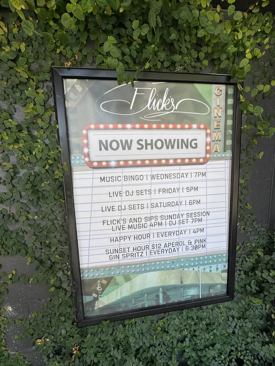 Menu, The Cinema Collective