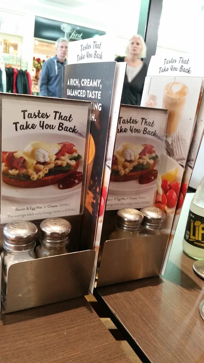 Menu, The Coffee Club