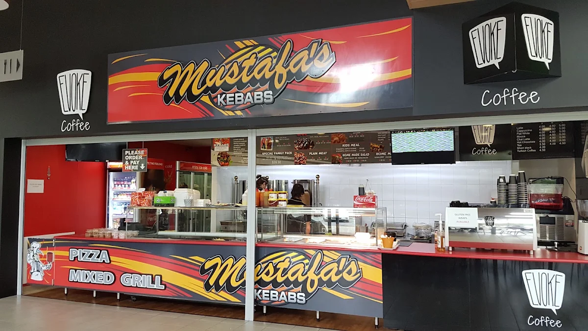 Menu, Mustafa's Kebabs