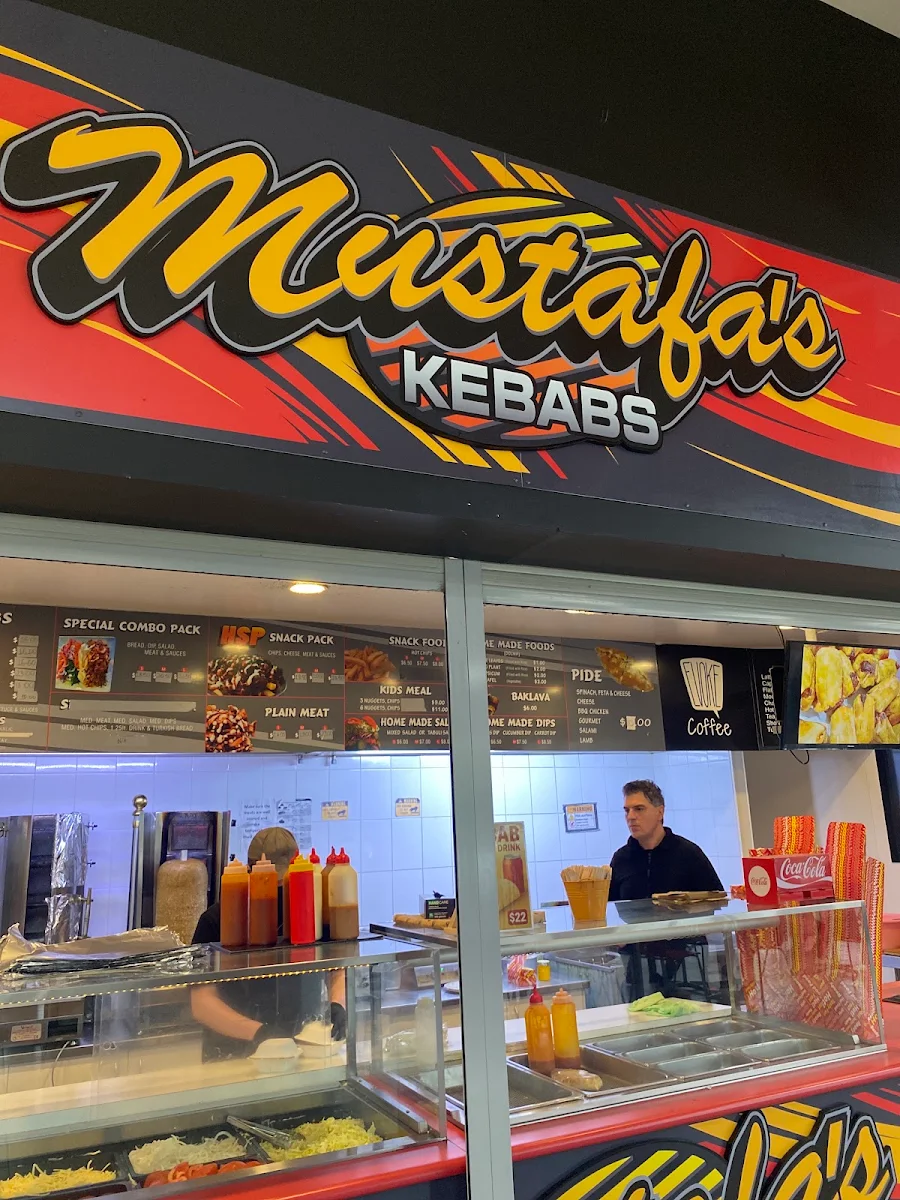 Menu, Mustafa's Kebabs