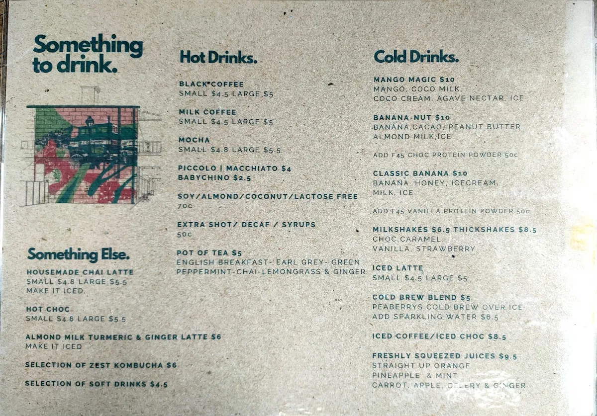 Menu, Worn Out Wares