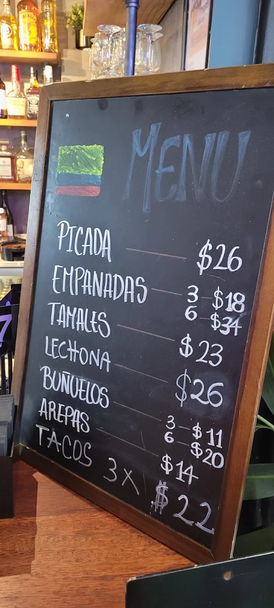 Menu, BLUE BOX BRISBANE