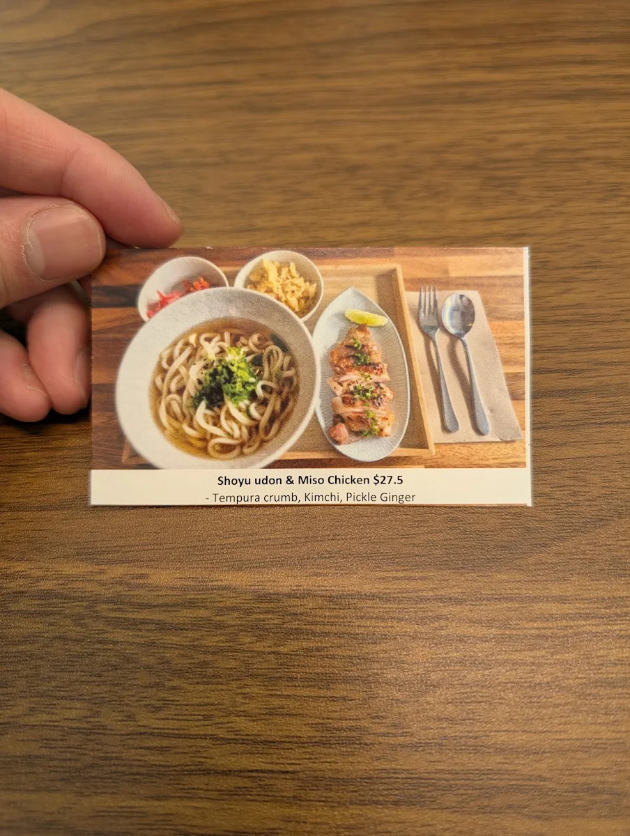 Menu, Dawn Eatery