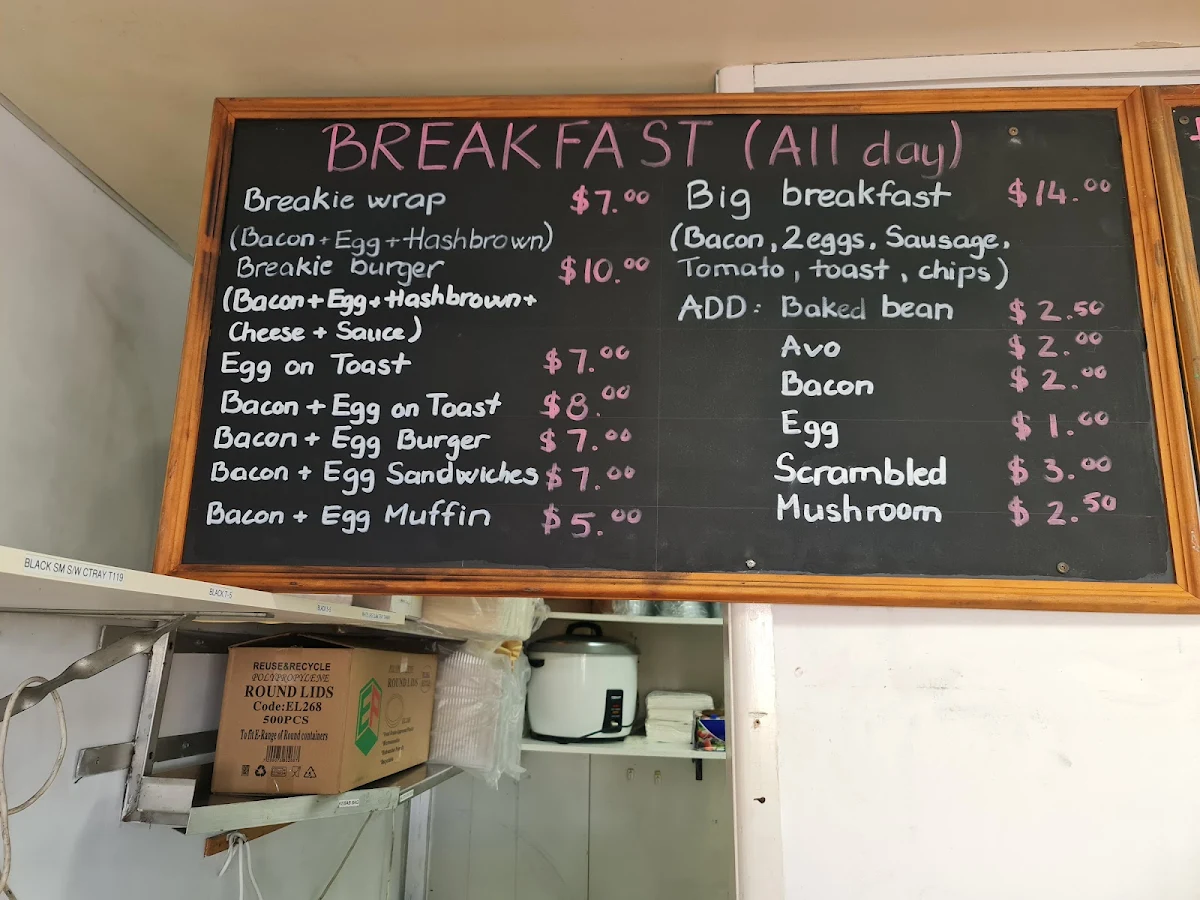 Menu, HENDRA CAFE