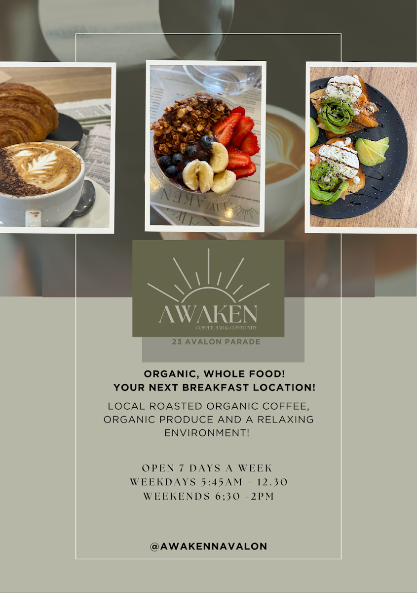 Menu, Awaken Avalon