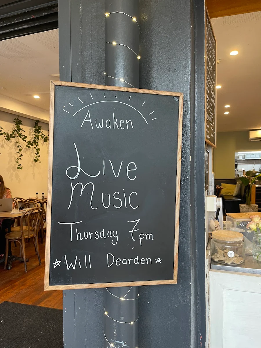 Menu, Awaken Avalon