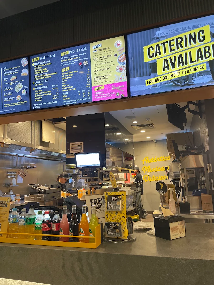 Menu, Guzman y Gomez - Belmont Forum