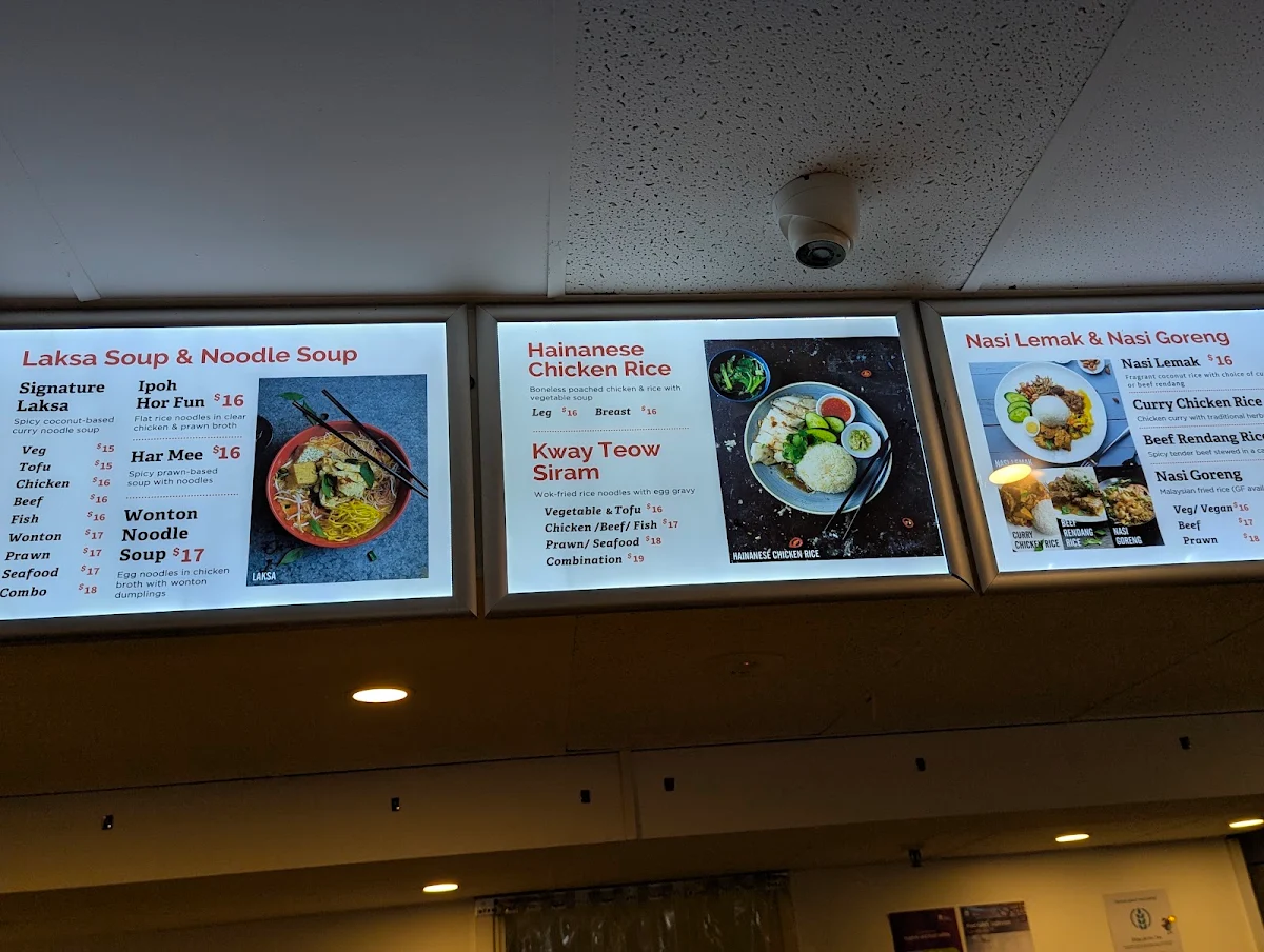 Menu, Ipoh town On York