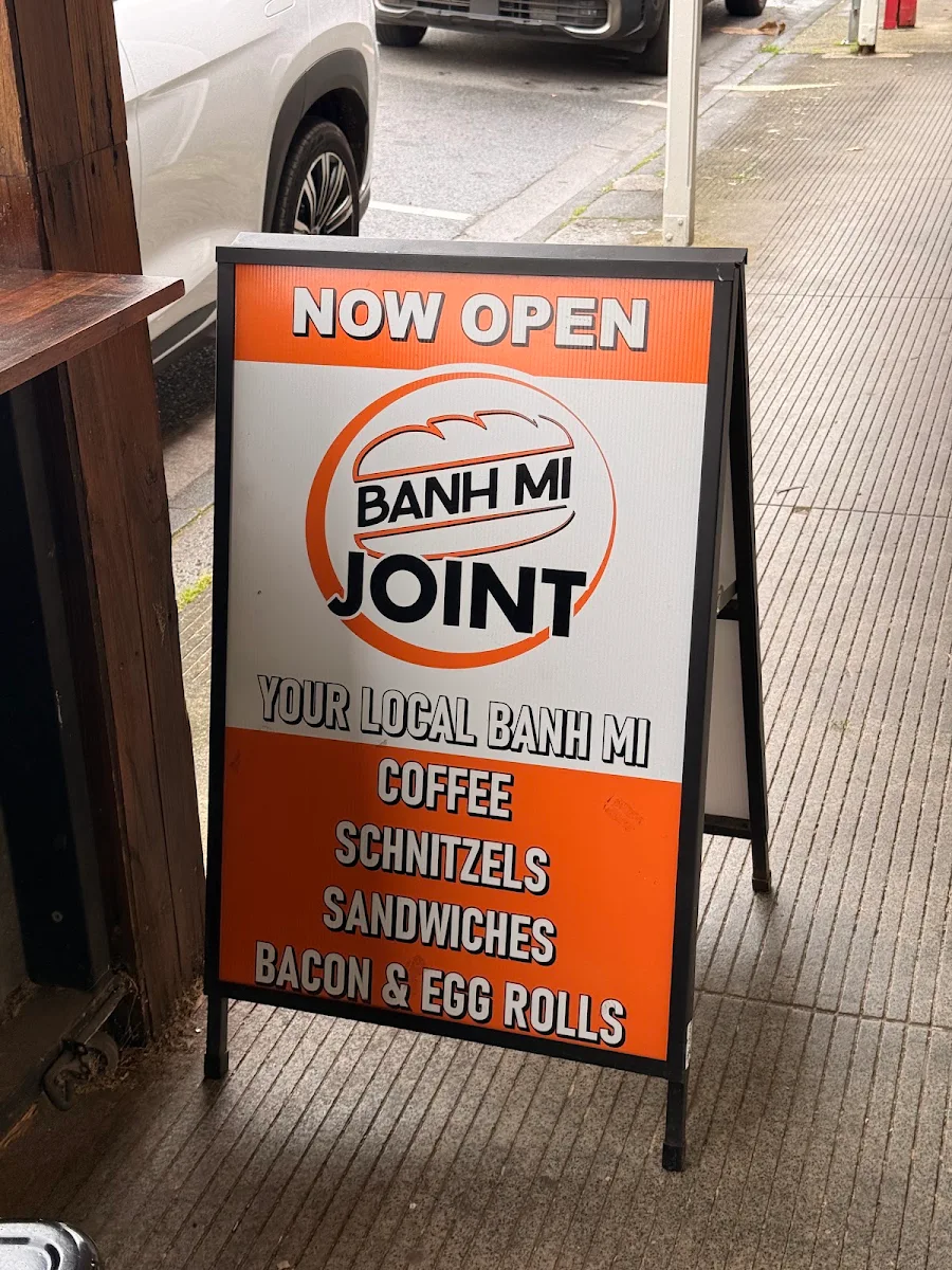 Menu, Banhmi Joint