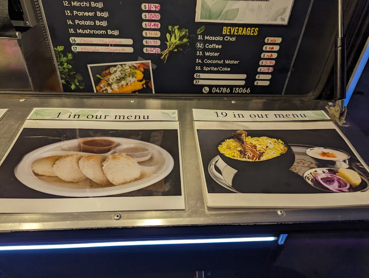Menu, Biryani Handi