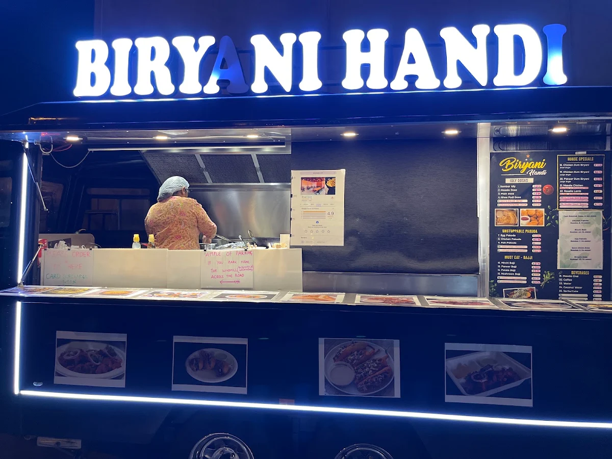 Menu, Biryani Handi