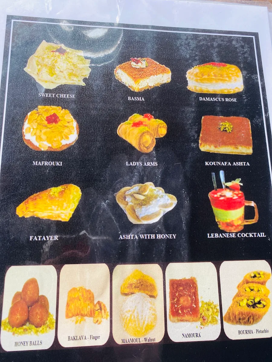 Menu, Hrt 2 Hrt