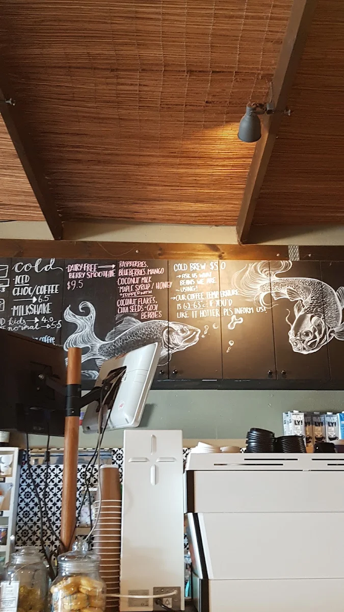 Menu, Nuts About Coffee