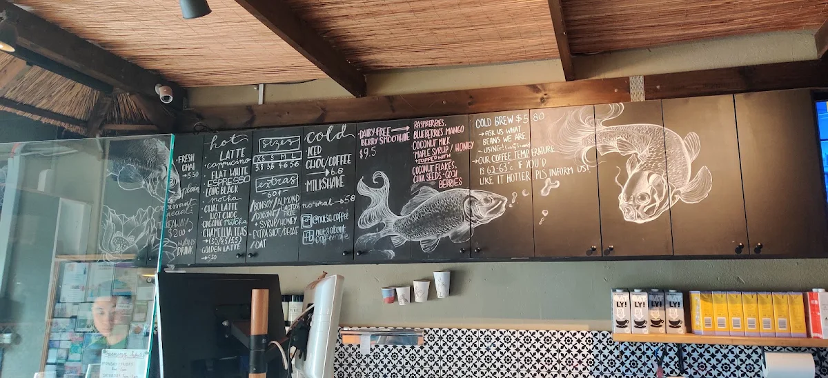 Menu, Nuts About Coffee