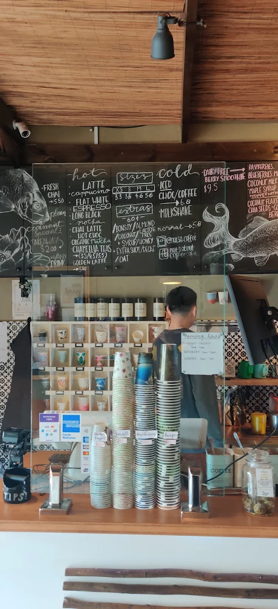Menu, Nuts About Coffee