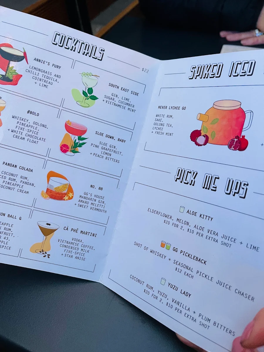Menu, Gondola Gondola