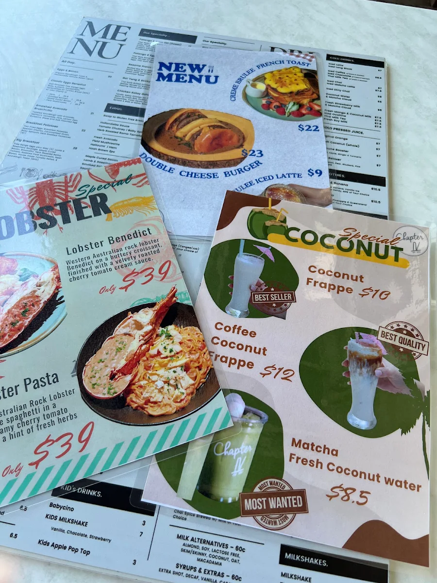 Menu, Chapter IV