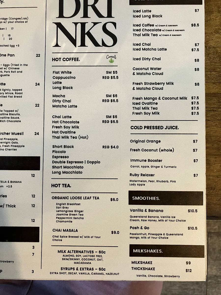 Menu, Chapter IV
