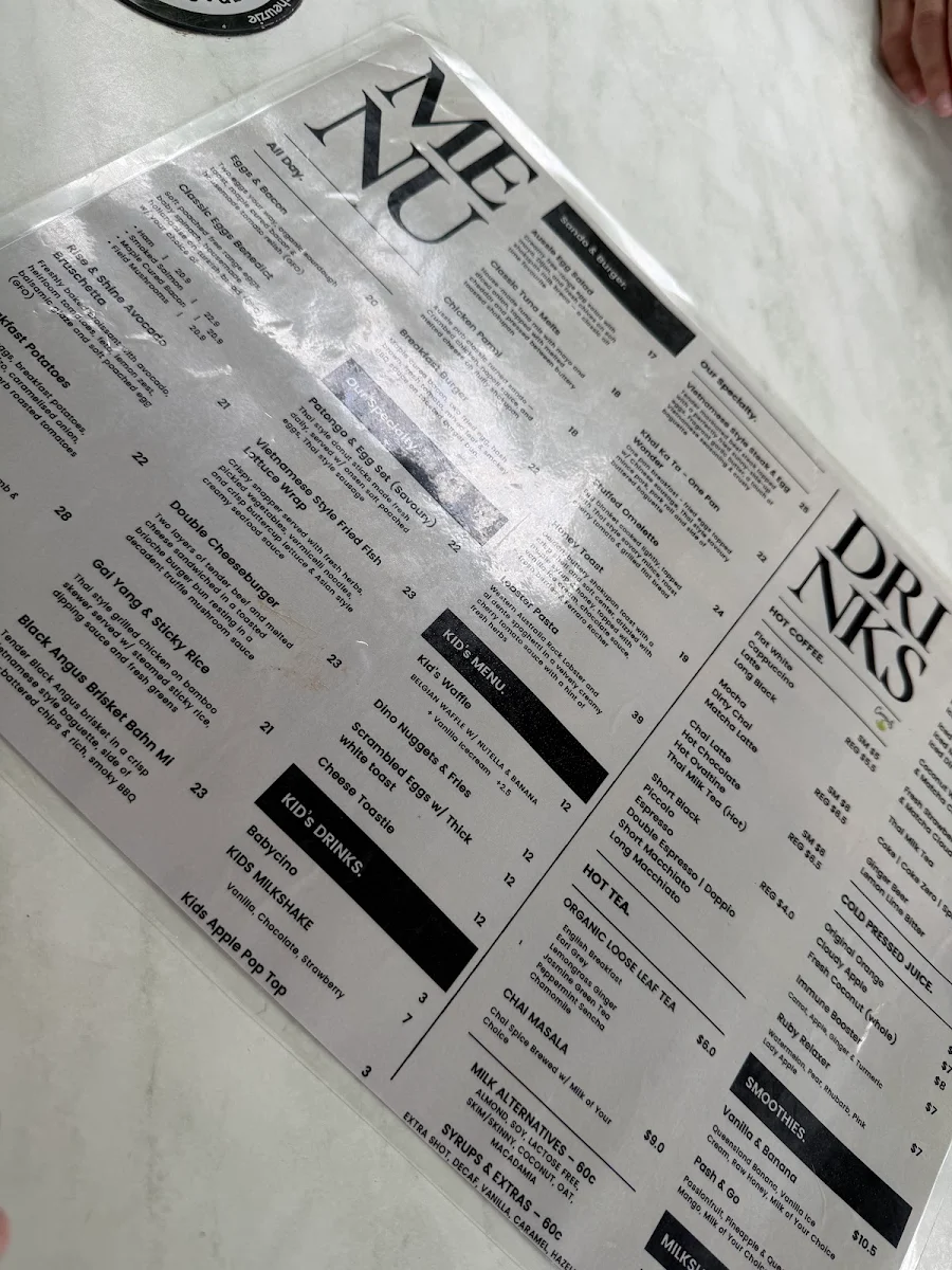 Menu, Chapter IV