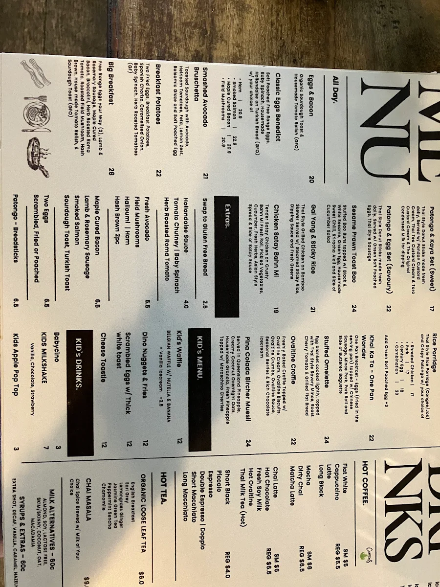 Menu, Chapter IV