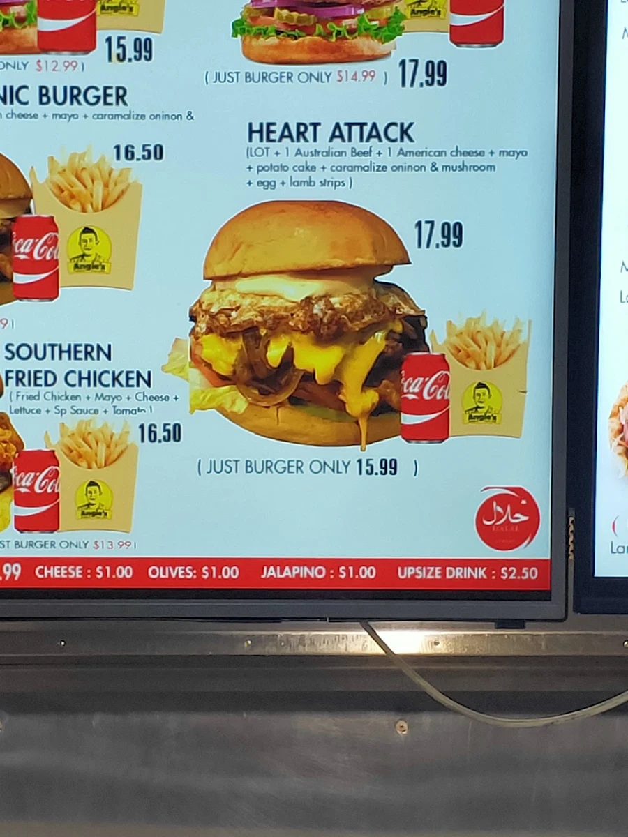 Menu, Angie's Kebabs & Burgers ( Ascot vale , Halal )