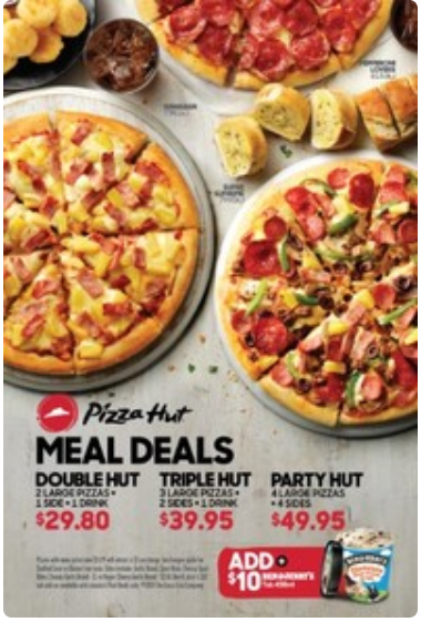 Menu, Pizza Hut™ Ashgrove