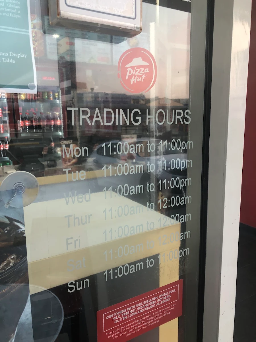 Menu, Pizza Hut™ Ashgrove