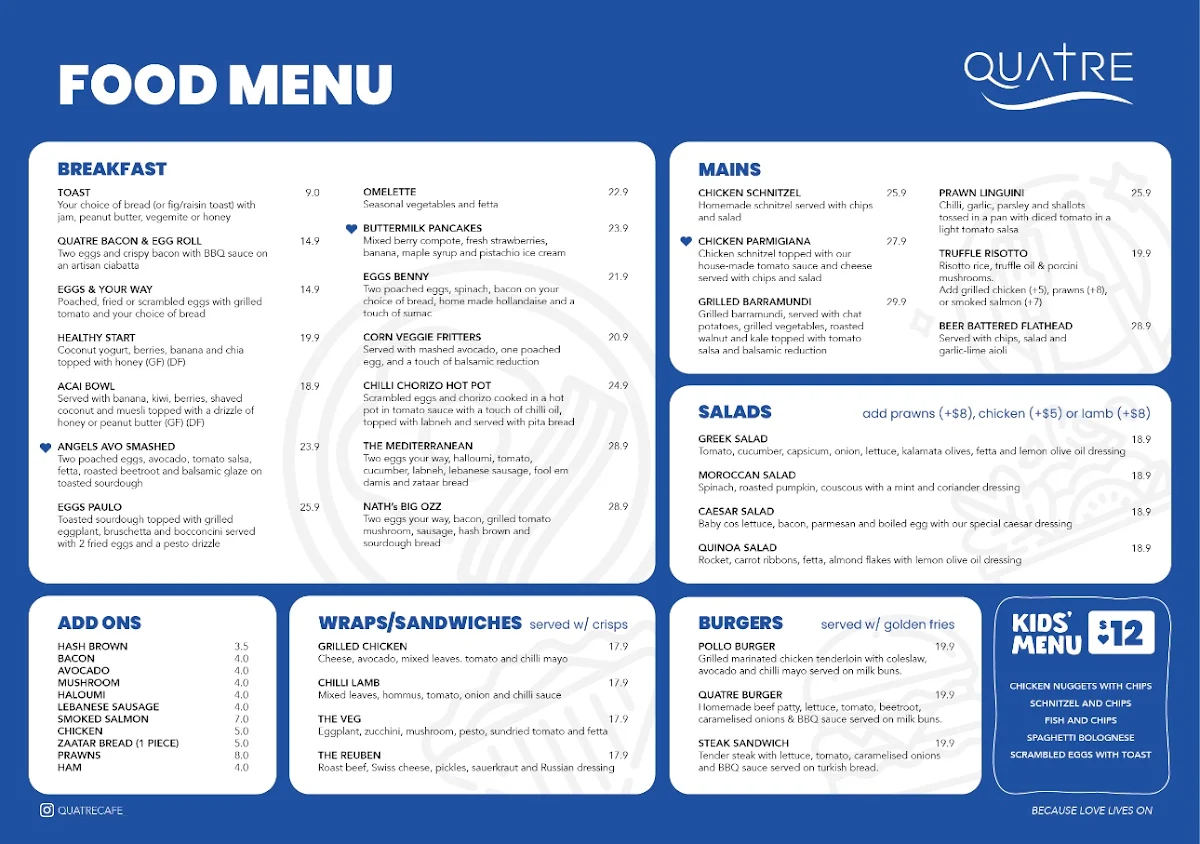 Menu photo 1