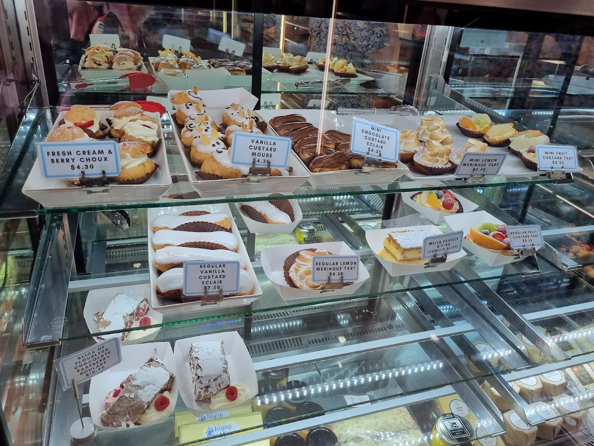Menu, Flour & Chocolate Patisserie Morningside
