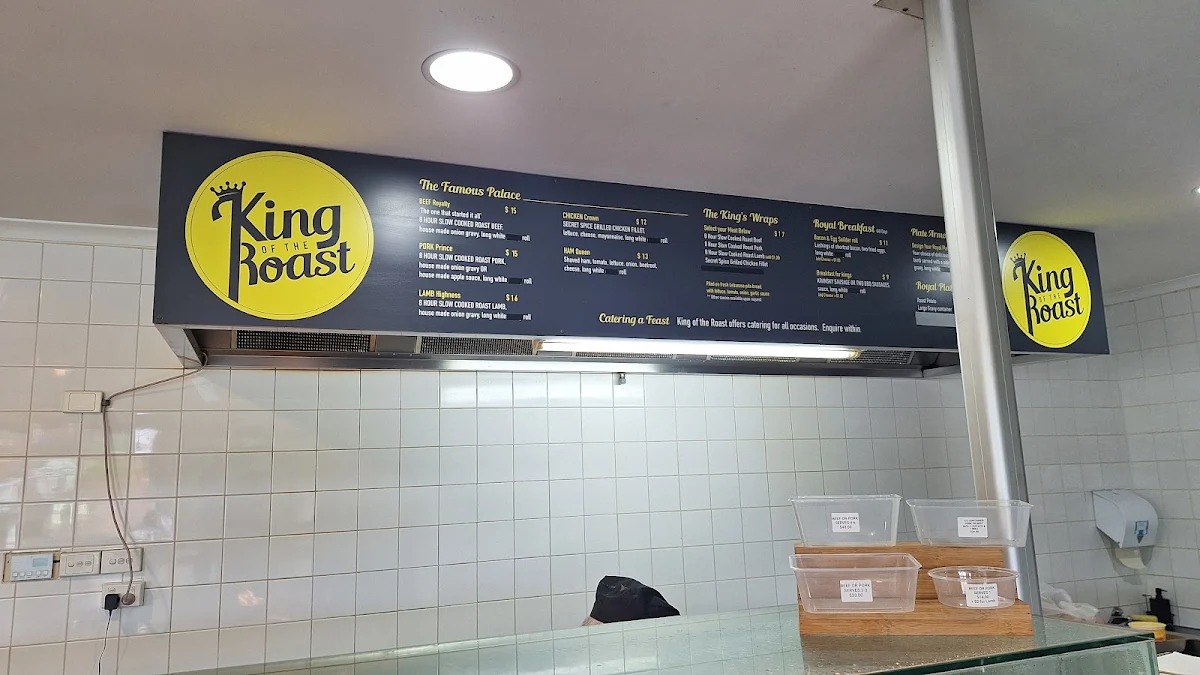 Menu, King of the Roast