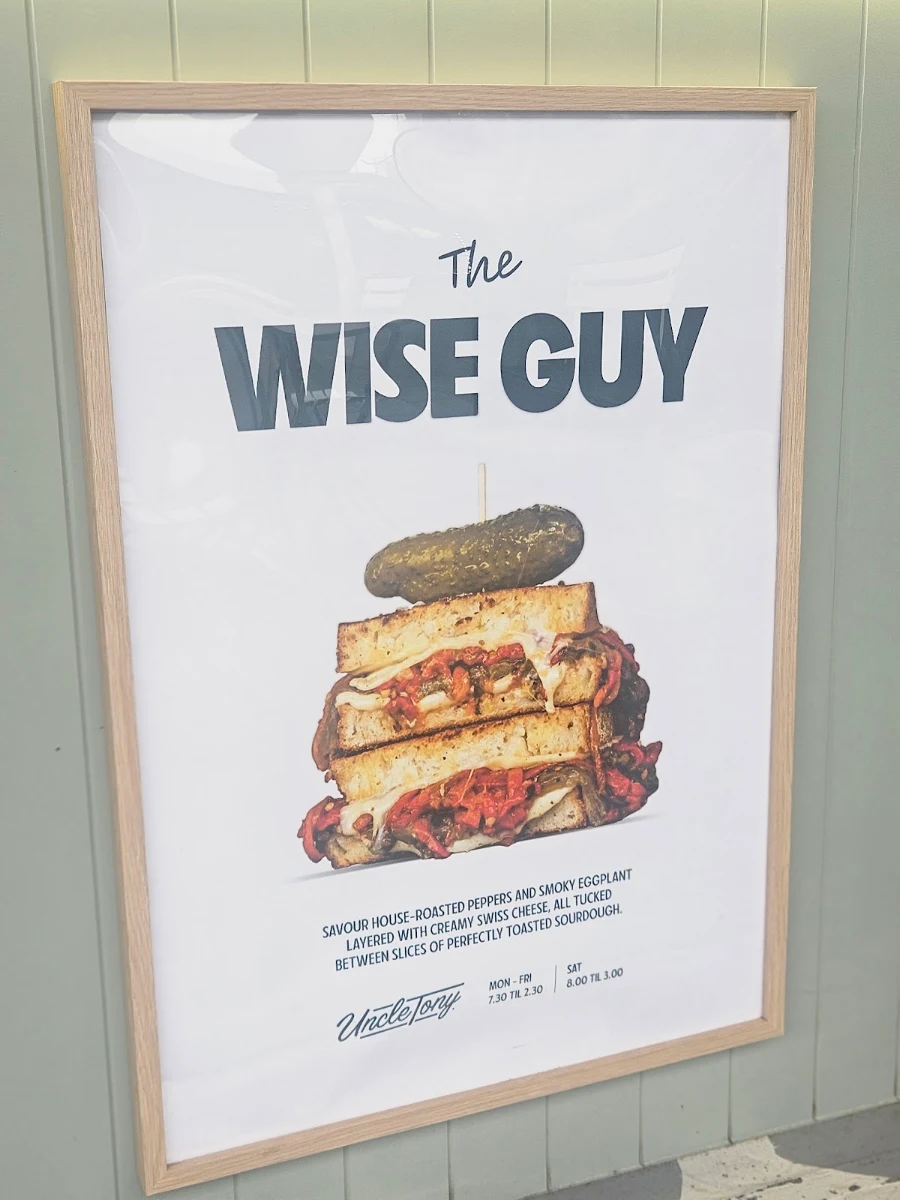Menu, Uncle Tony Oakleigh
