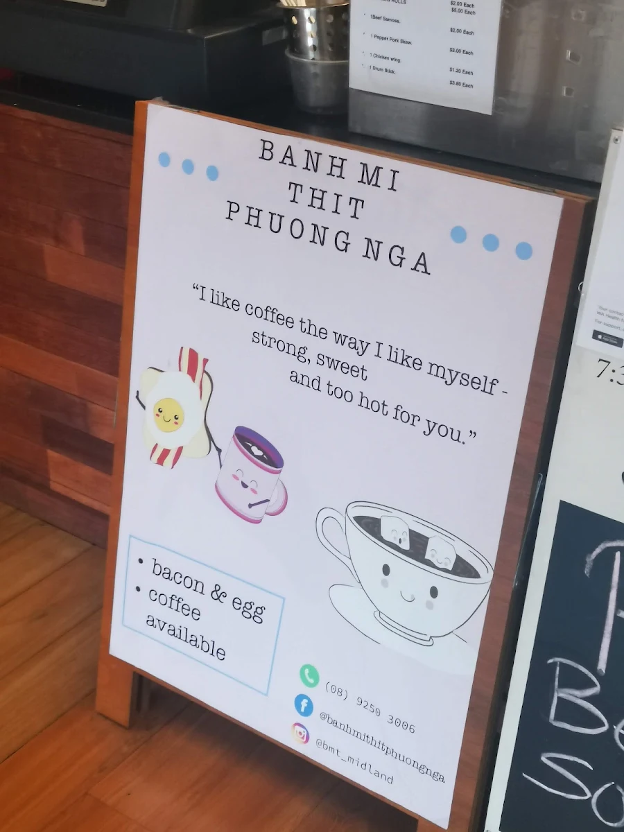 Menu, Banh Mi Thit Phuong Nga