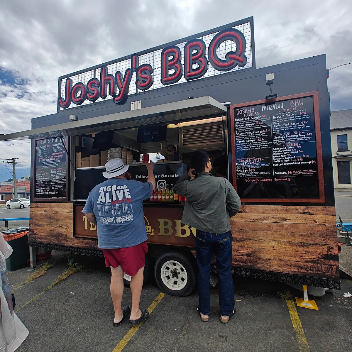 Menu, Joshy’s BBQ