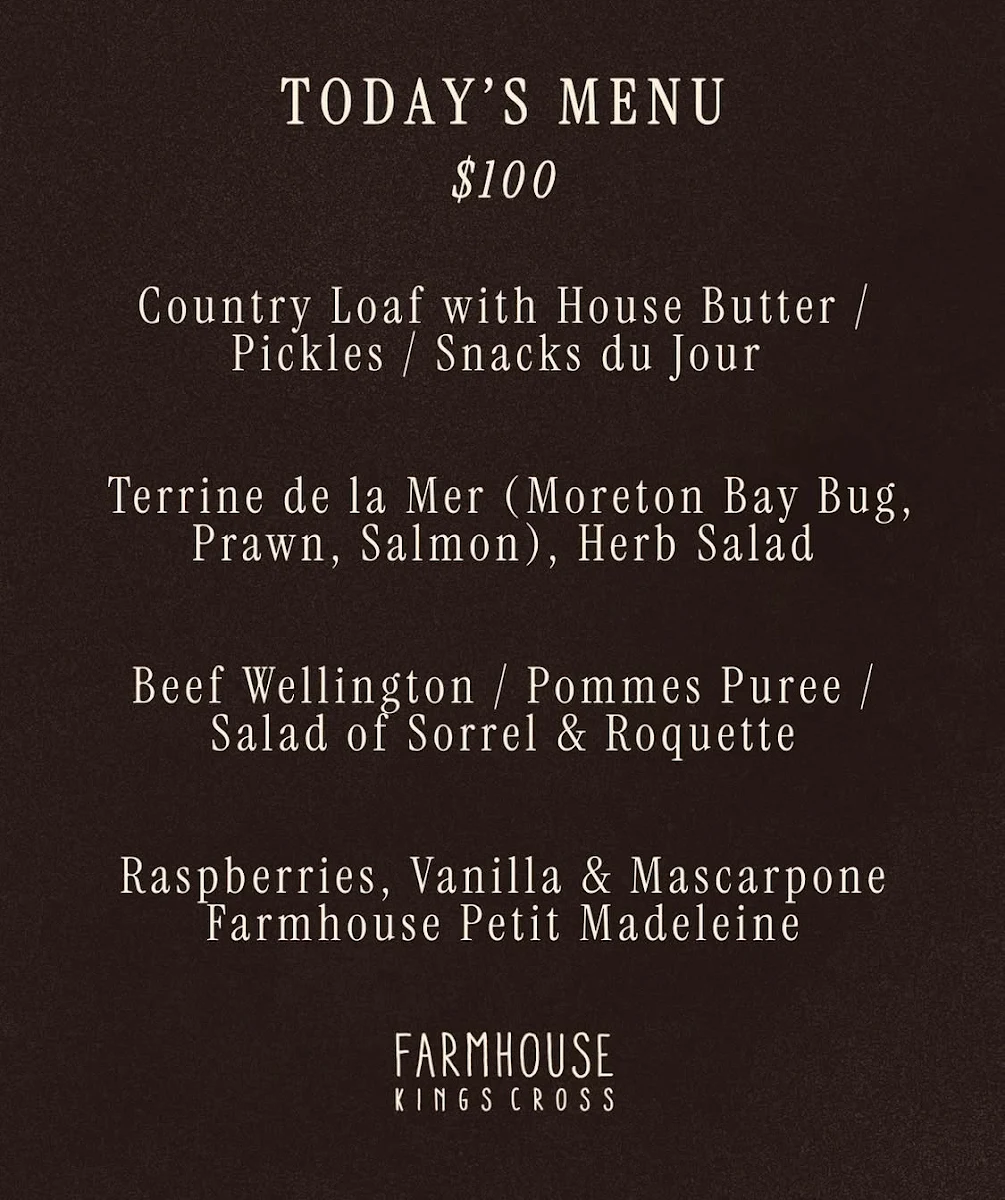 Menu photo 1