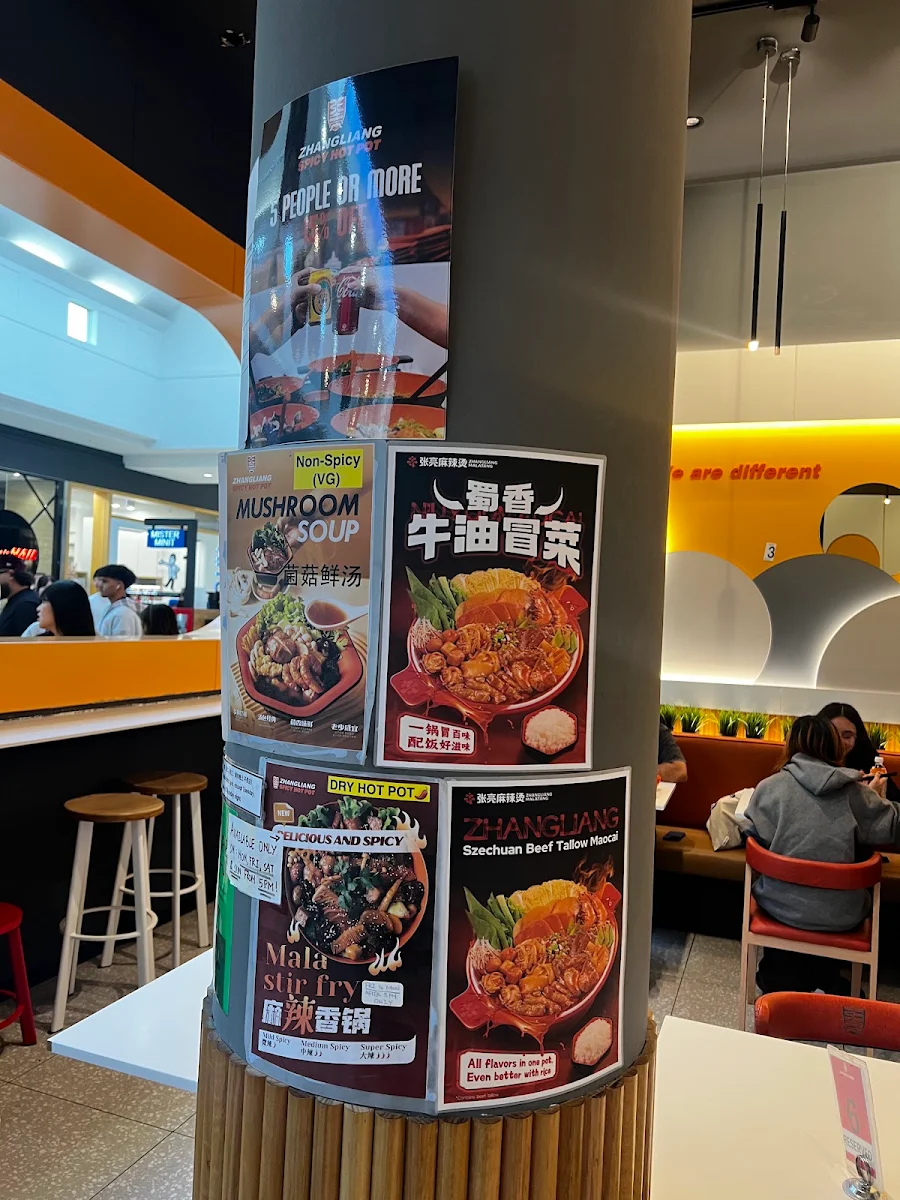 Menu, Zhang Liang Malatang