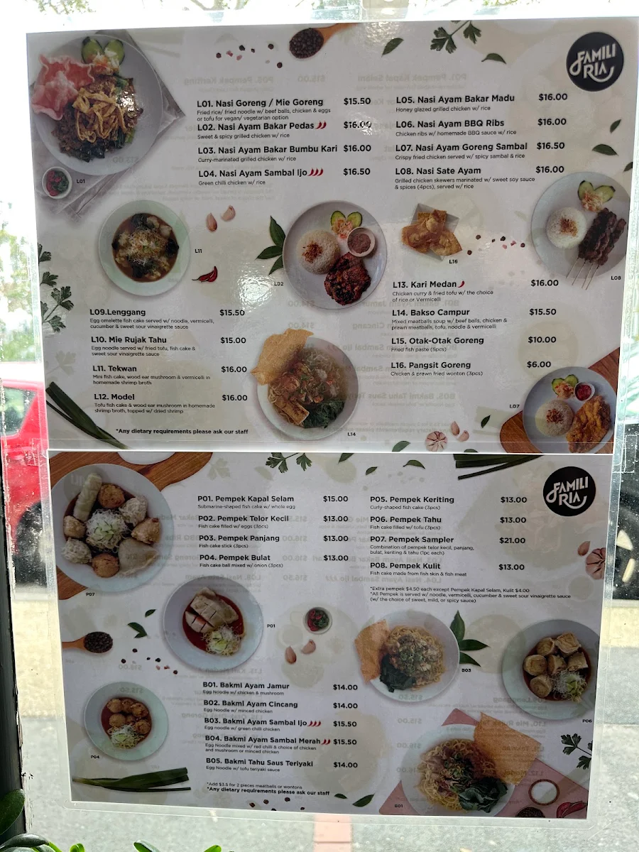 Menu photo 1