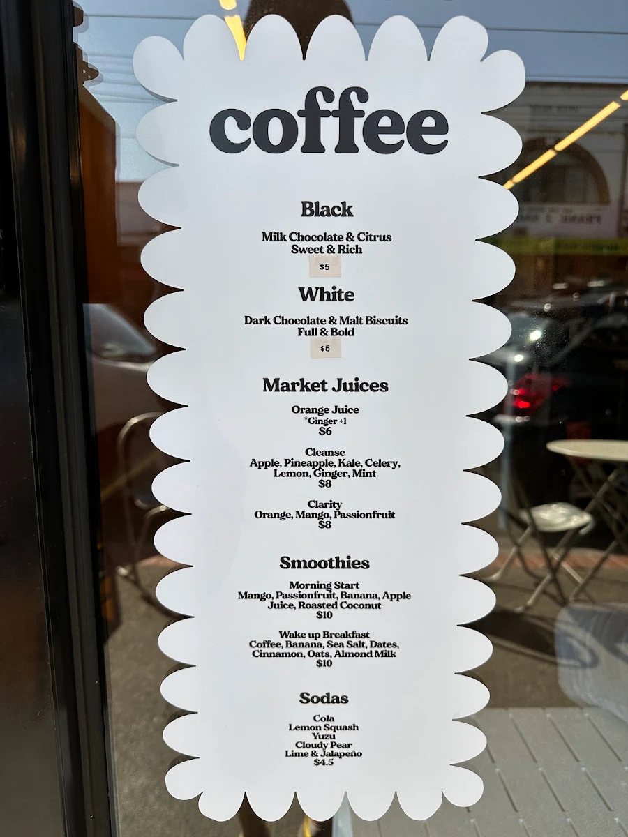 Menu, Take Two Bagels