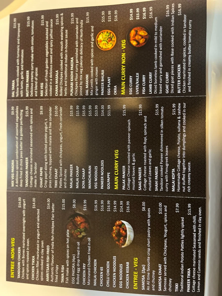 Menu, Punjabi Zaika RESTAURANT | Indian Restaurant