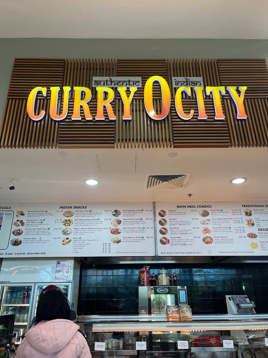 Menu, Curryocity Authentic Indian Restaurant