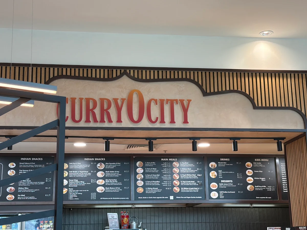 Menu, Curryocity Authentic Indian Restaurant