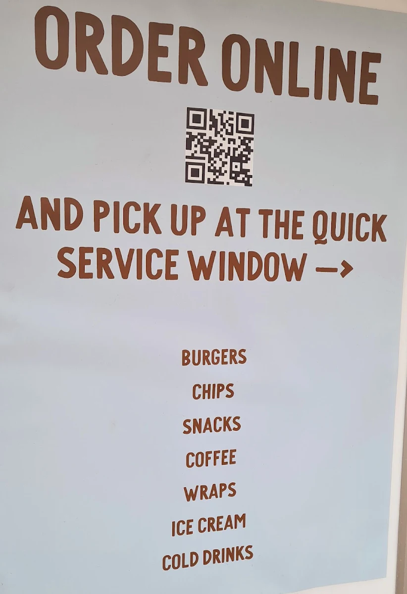 Menu, Zoomies Cafe